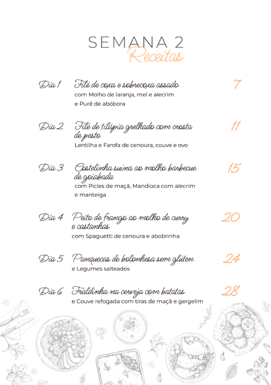 Prévia da semana 2