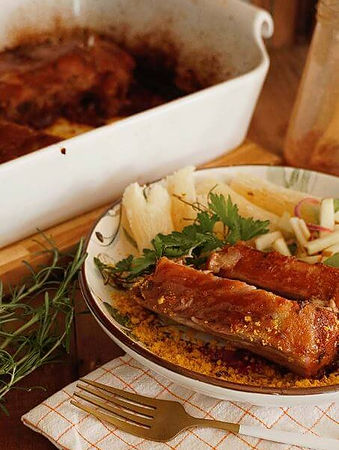 Receita com suíno